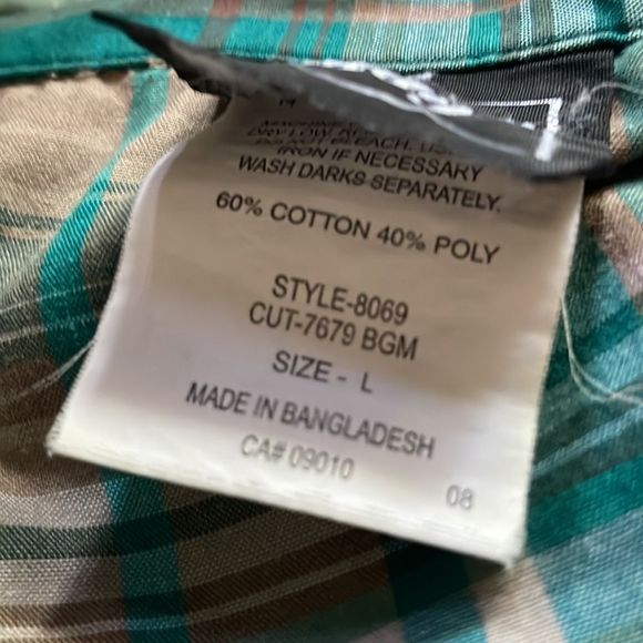 Southern Lady shirt and jacket coordinating set - Picture 7 of 8